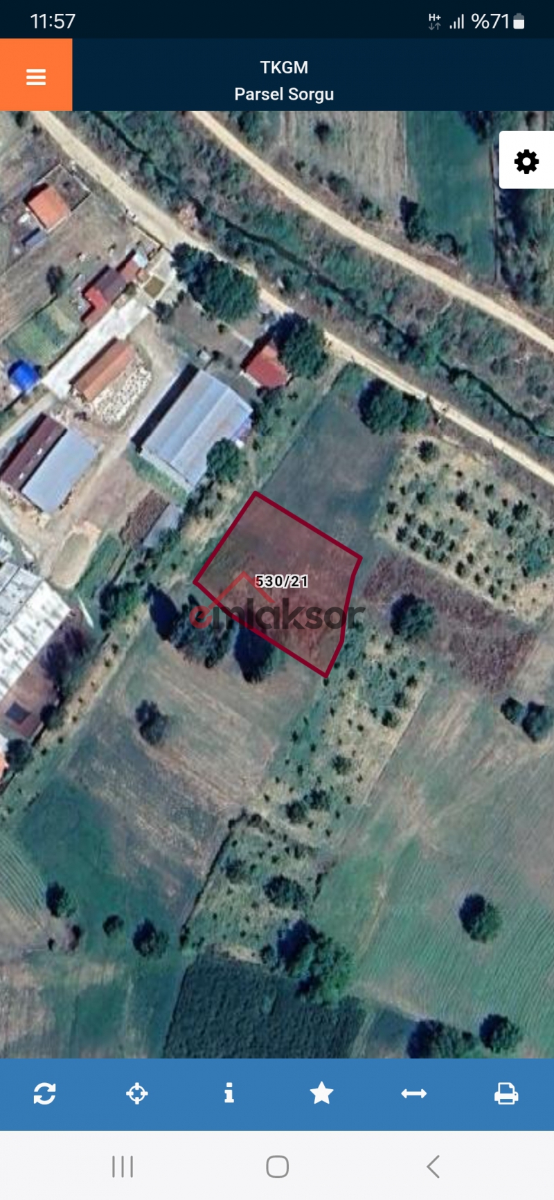 Kütahya Simav Devlet hastanesi-Muradinlar yokuna yakin satilik arazi